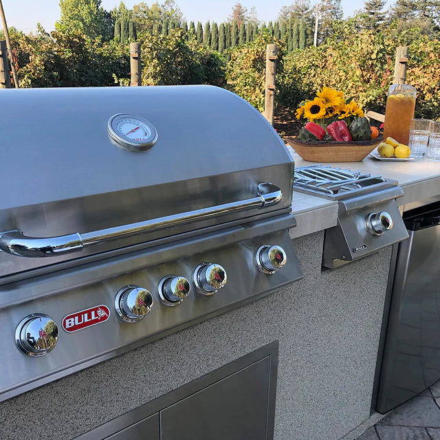 BULL BBQ Outlaw 76cm Drop In Grill and Cart