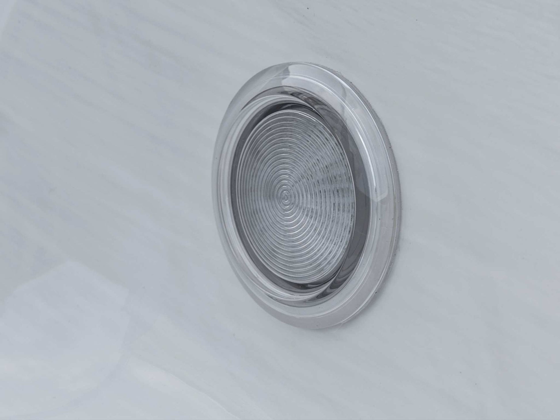 Close-up of a hydrotherapy jet inside the Sensation Bliss 2 Spa Pool.