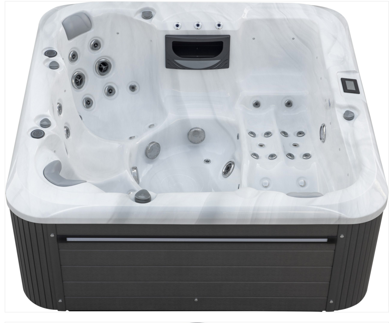 Sensation Paradise Pro 6 Person Spa Pool with premium seating and advanced hydrotherapy system.