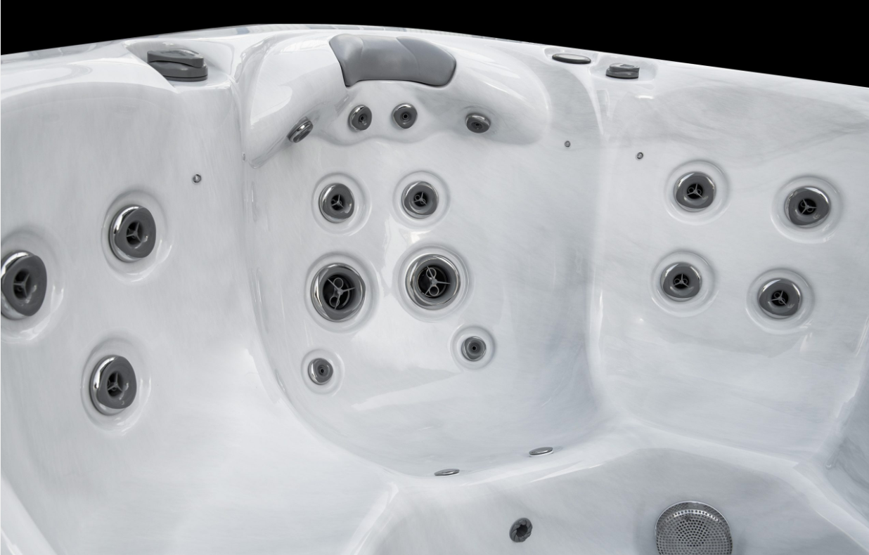 Sensation Paradise Pro 6 Person Spa Pool with premium seating and hydrotherapy jets.