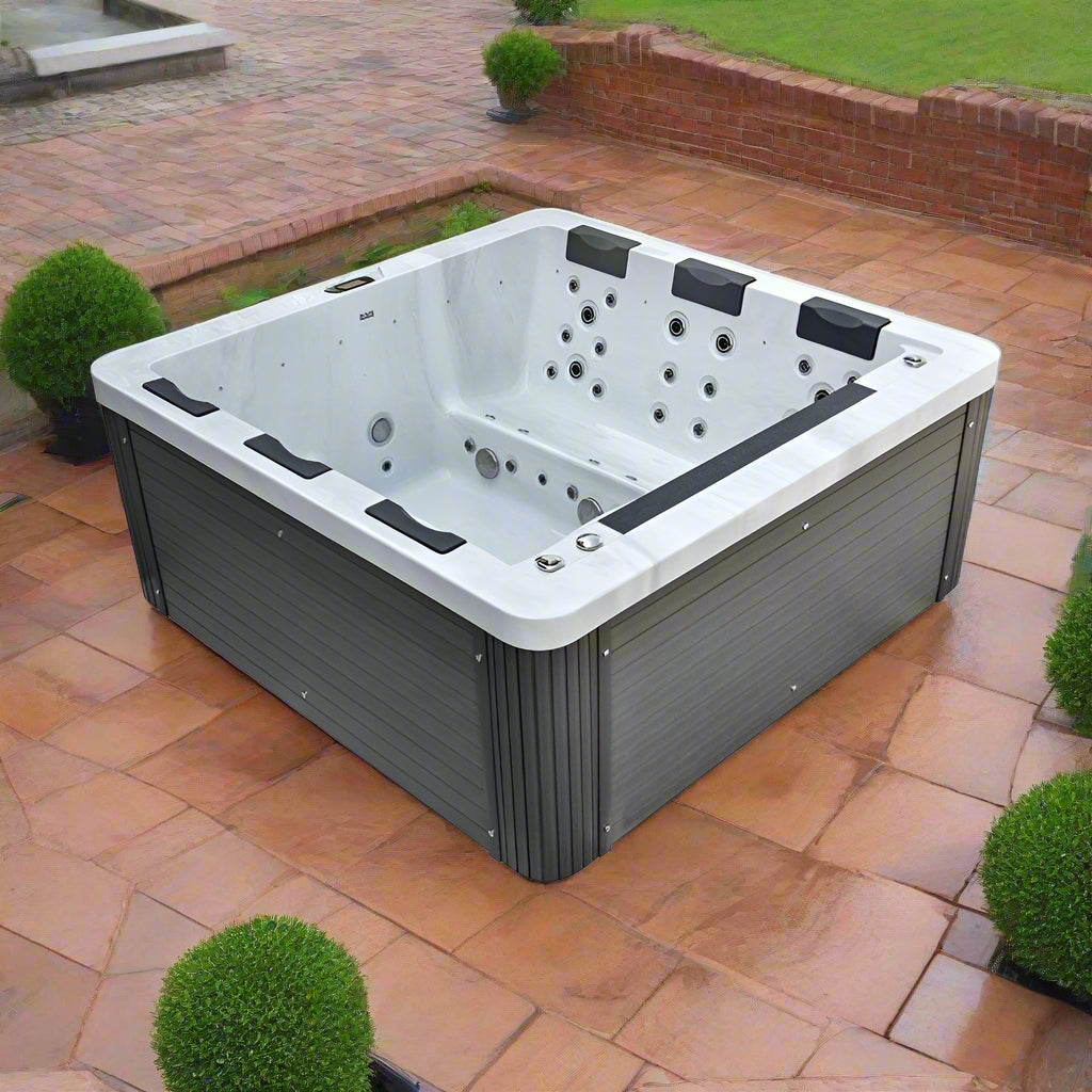 Sensation Party Spa with spacious seating and powerful jets for ultimate relaxation.