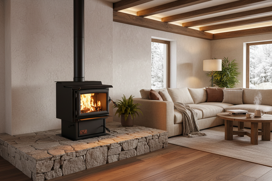 Woodsman Stag Multi-Fuel Fire – Rural Burner (Fire only) Yourstore NZ