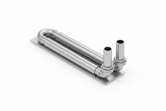 Woodsman Strongman wetback component for multi-fuel fire integration.