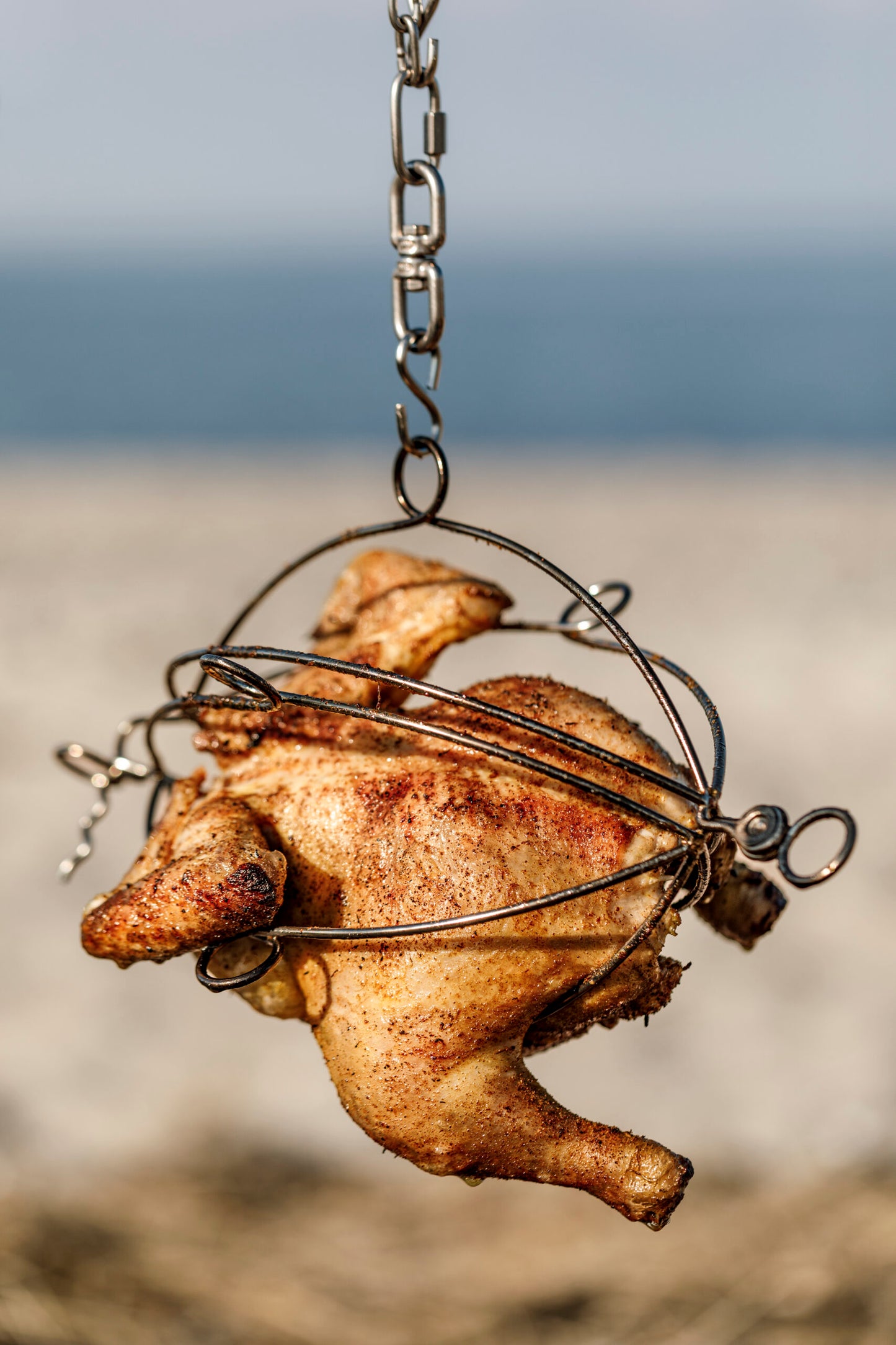 Petromax Hanging Poultry Grill Basket