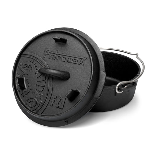 Petromax Dutch Oven with Flat Base FT3-T