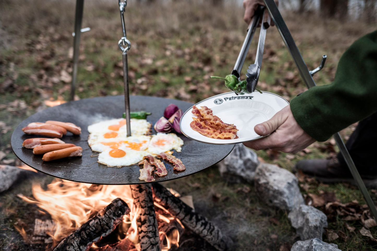 Petromax Hanging Fire Bowl for Cooking Tripod