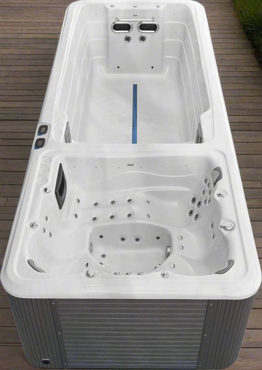 Sensation Euphoria 5.9m Pro Swim Spa with advanced jet technology and hydrotherapy features.