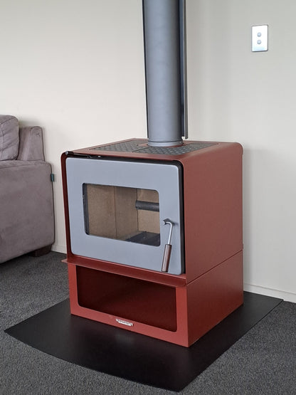 Woodsman Flare Low Emission Wetback Wood Box Fire + 4.2m HeatSaver Flue | Yourstore
