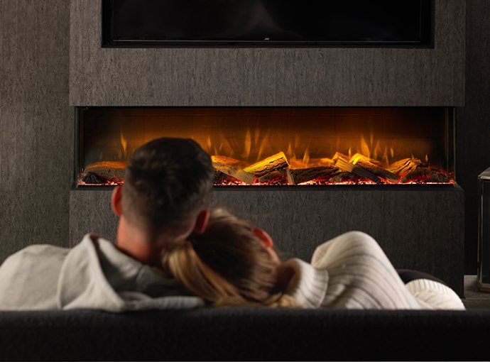 Dimplex Vivente 1000 1/2/3 Sided Electric Fire