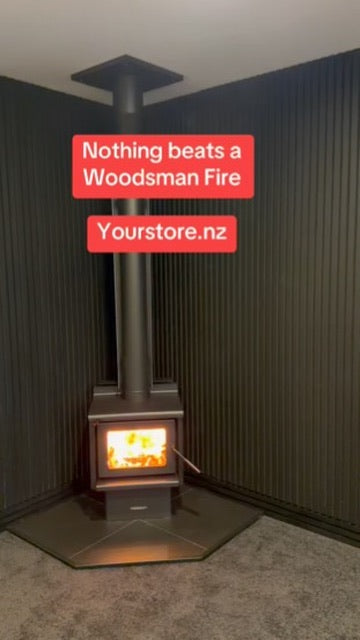 Woodsman Kanaku ULEB + 4.2m HeatSaver Flue - NZ Made - Clean Air Approved