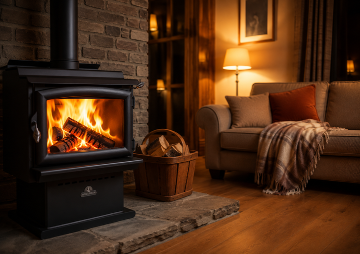 Woodsman Tasman MKII + HeatSaver Flue