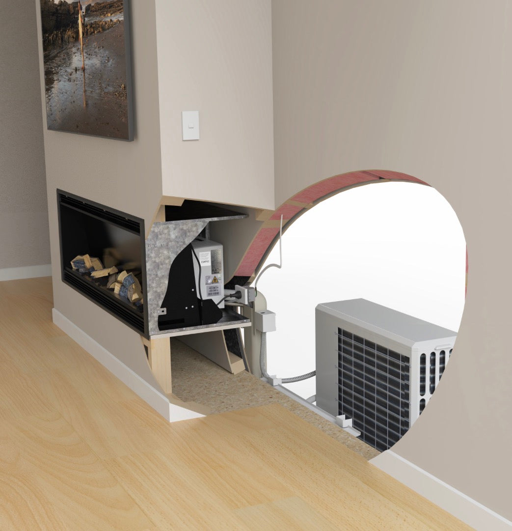 Velare® 1500 Hybrid Electric Fire