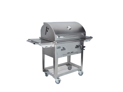 BULL Bison Premium Charcoal Drop In Grill BBQ and Cart