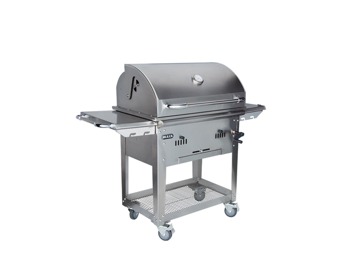 BULL Bison Premium Charcoal Drop In Grill BBQ and Cart