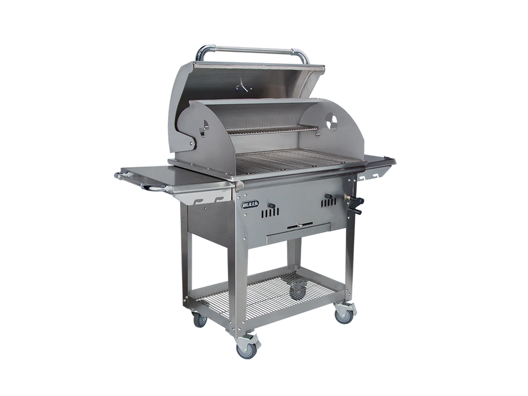 BULL Bison Premium Charcoal Drop In Grill BBQ and Cart