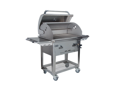 BULL Bison Premium Charcoal Drop In Grill BBQ and Cart