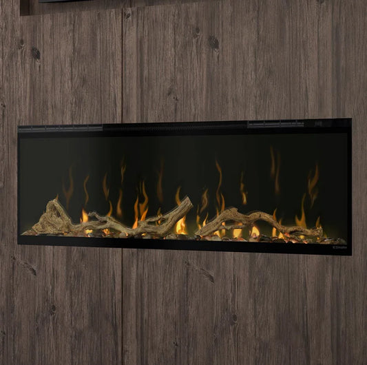 Real Flame Ignite XL Driftwood And River Rock Media Set 74 Inch