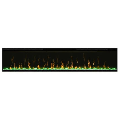 Real Flame Ignite XLF100 Linear Electric Fireplace with lifelike vivid flames and sleek design.