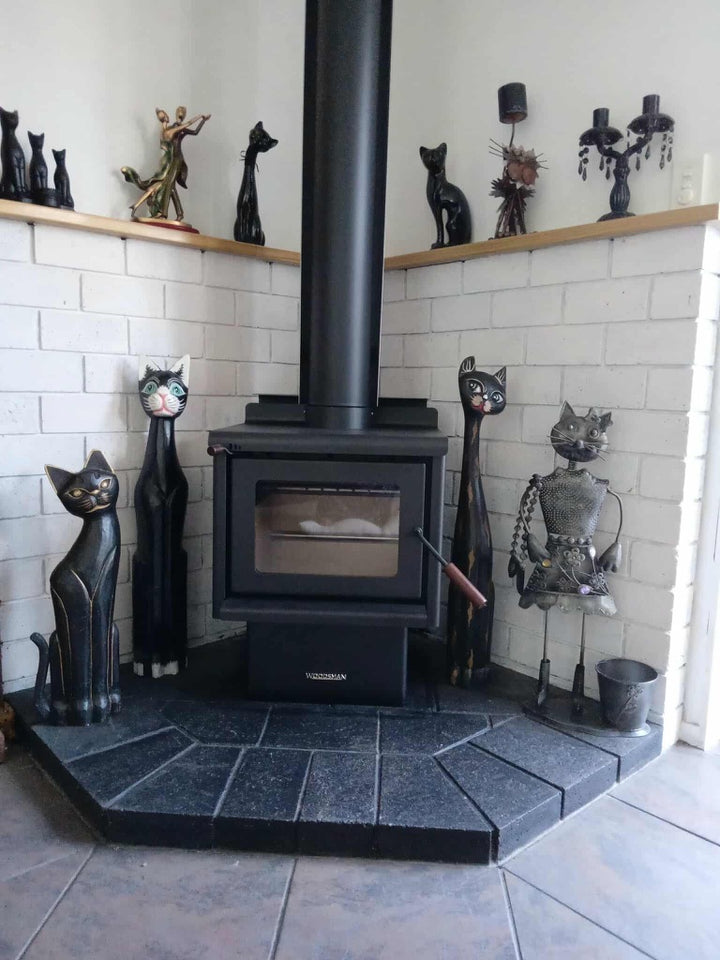 Woodsman Kanaku ULEB + 4.2m HeatSaver Flue - NZ Made - Clean Air Approved