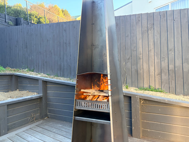 Woodsman Obelisk Outside Fireplace BBQ - MASSIVE SELL OUT