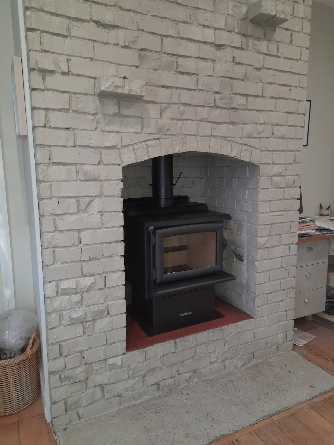 Woodsman Tasman MKII Low Emission Fire with 4.2m HeatSaver Flue | NZ Made - Clean Air Approved