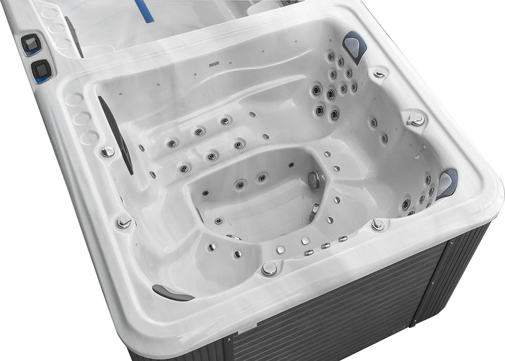 Sensation Euphoria 5.9m Pro Swim Spa with jets and acrylic shell.