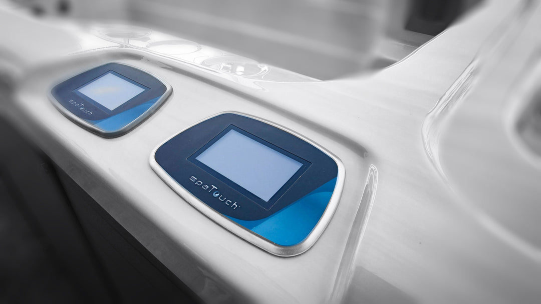 Control panel of Sensation Euphoria 5.9m Pro Swim Spa