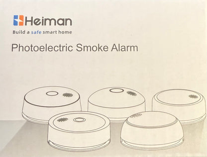 Heiman Interconnecting Smoke Alarm with 10 Year Battery Life