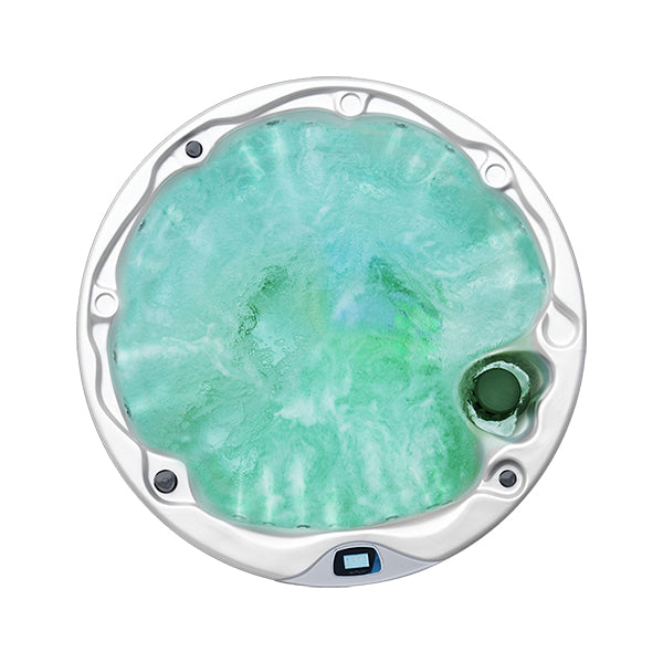 Sensation Lagoon Hot Tub with LED lighting and ergonomic design for ultimate relaxation.