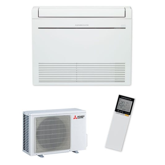 Mitsubishi RapidHeat MFZ-KW42VG 5.4kw floor console heat pump