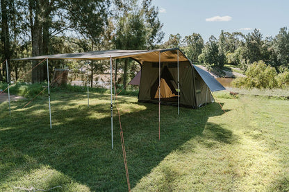 Oztent SV5 Max 3.5 x 2.5m with Zip In Tarp Extension