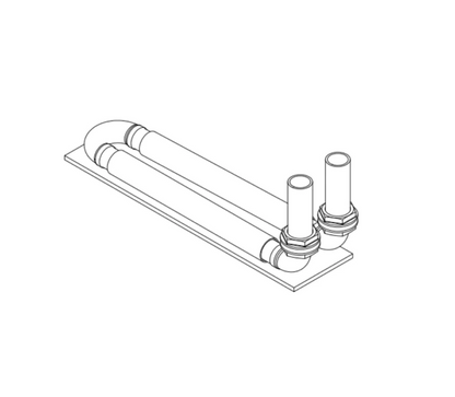 Woodsman Tarras Fire With WETBACK and 4.2m Heatsaver Flue System