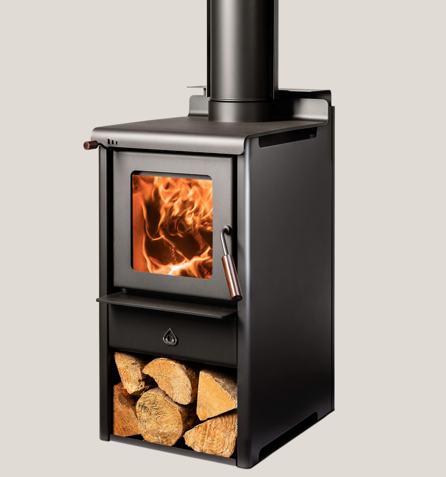 Woodsman Serene Petite (ULEB) and 4.2m Heatsaver Flue System