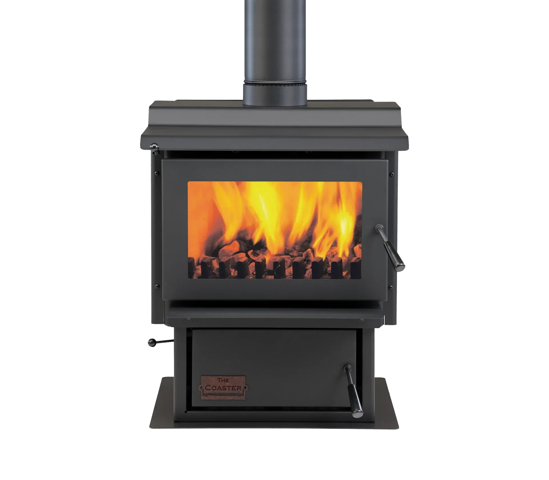 Woodsman Coaster Multi-Fuel Fire & 4.2m Flue for Efficient Heat – Yourstore