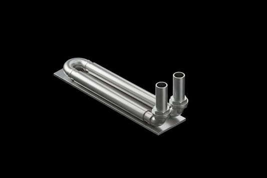 Woodsman Coaster - Stag and Strongman wetback component