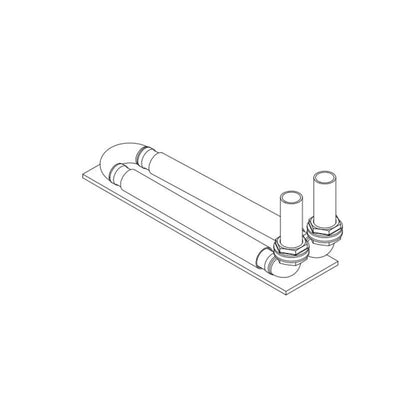 Woodsman Serene wetback component 2.5kw for ultra low emission wood burner.