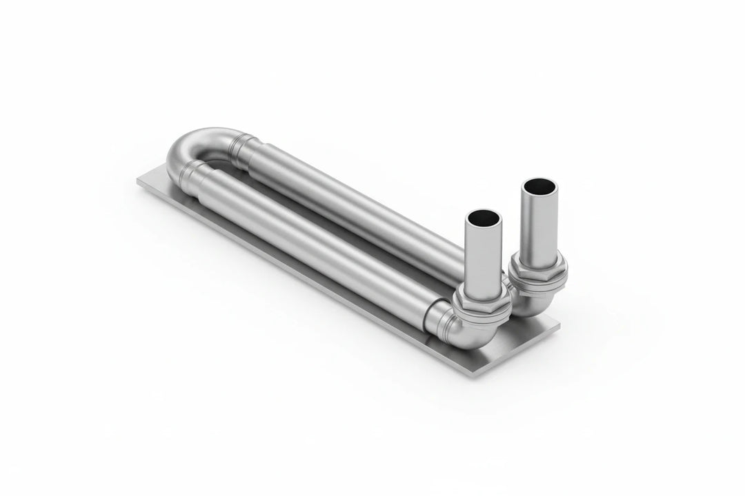 Woodsman Strongman wetback component for multi-fuel fire integration.