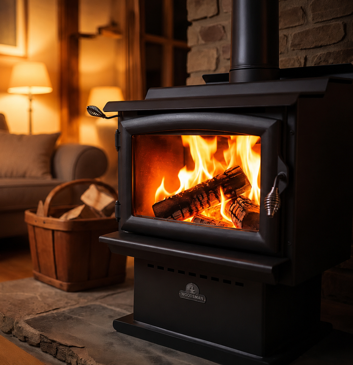 Woodsman Tasman MKII with Wetback + HeatSaver Flue
