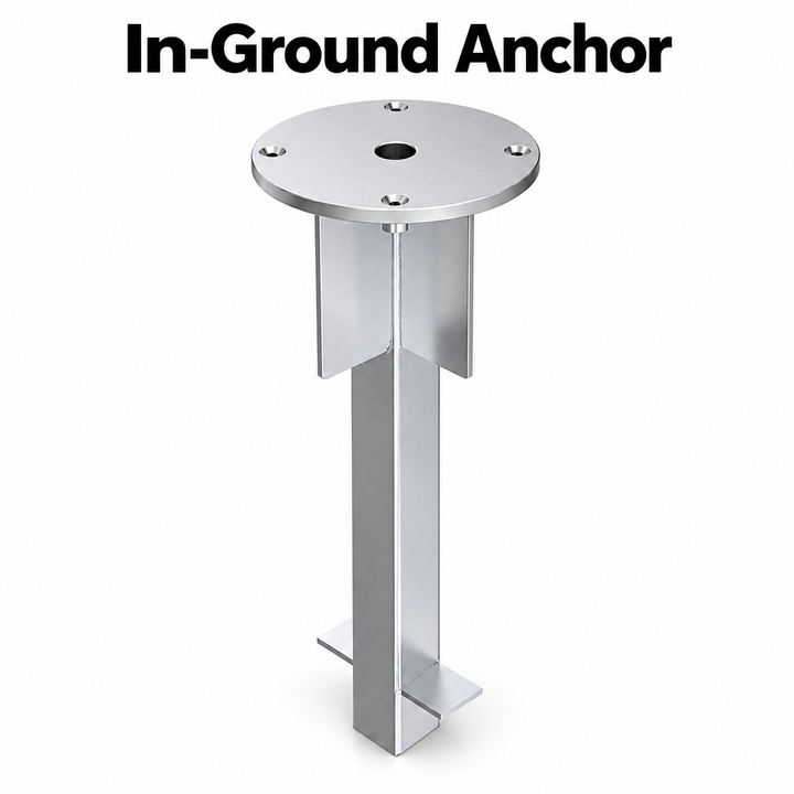 Shadowspec Serenity Cantilever Square Umbrella - Surface Plate or In-Ground