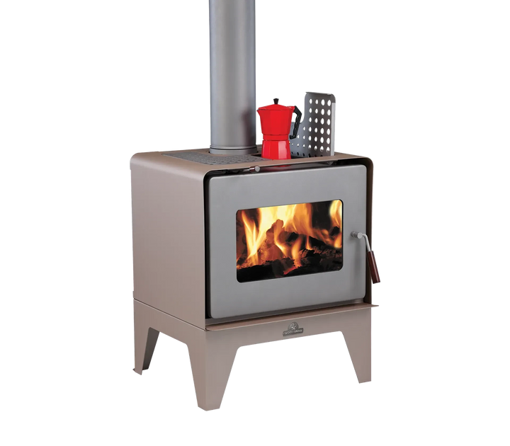 Woodsman Flare on Leg Base + HeatSaver Flue