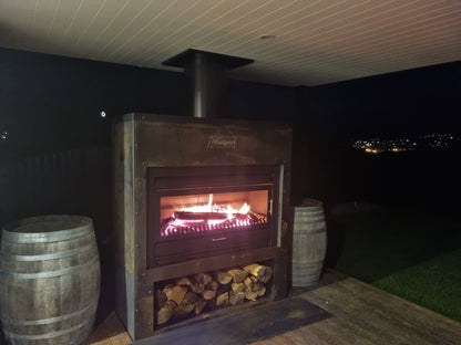 Masport Matakana Corten Steel Free Standing Fire With 1.2m Flue System