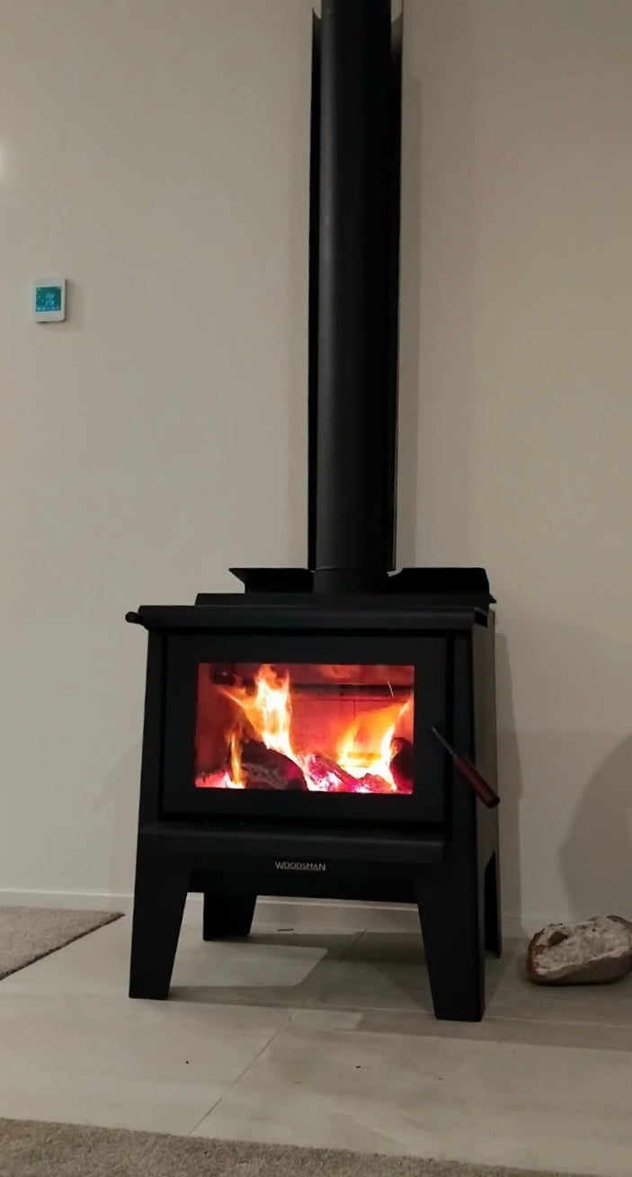 Woodsman Coleridge ULEB Leg Base Fire – (Fire Only) | NZ Made - Clean Air Approved