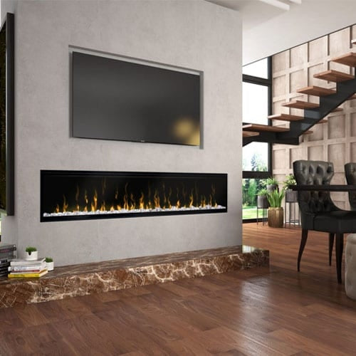 Real Flame Ignite XLF74 Linear Electric Fireplace