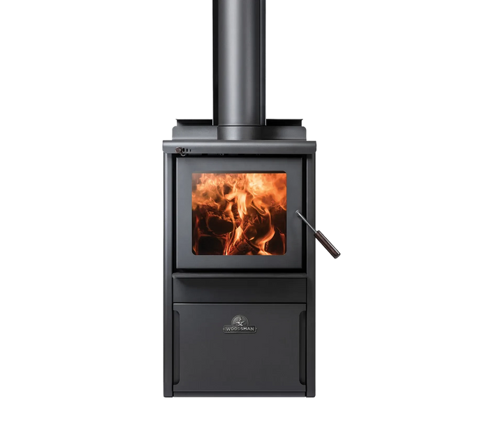 Woodsman Serene Rural Drawer Base + HeatSaver Flue
