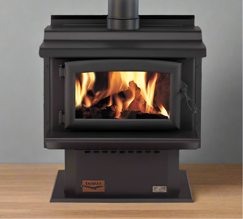 low emission wood fireplace